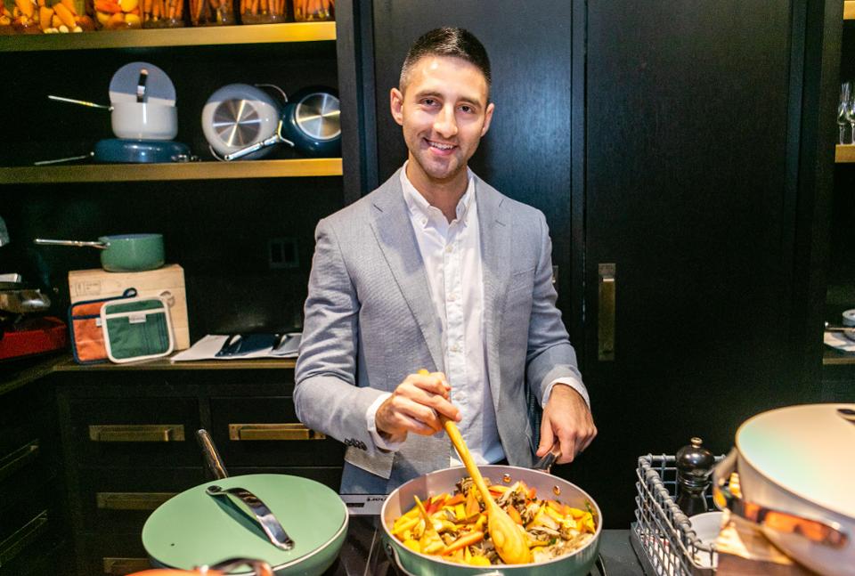 Caraway | Forbes: “Meet The Entrepreneur Who Just Raised $5 Million For His Cookware Startup”