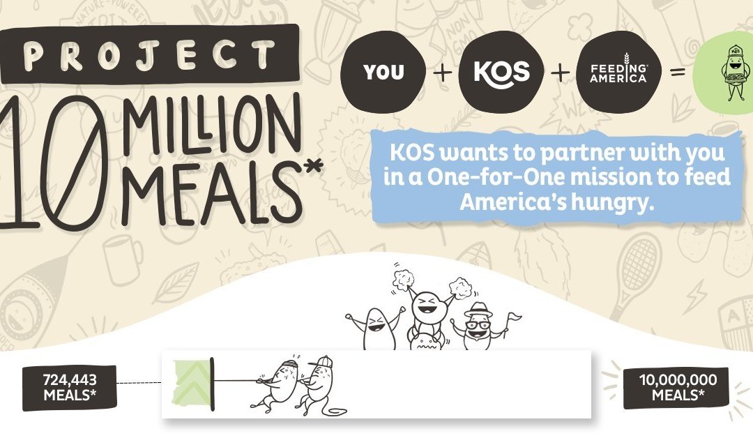 KOS | KOS Project 10 Million Meals*: Providing Meals* to Our Neighbors in Need